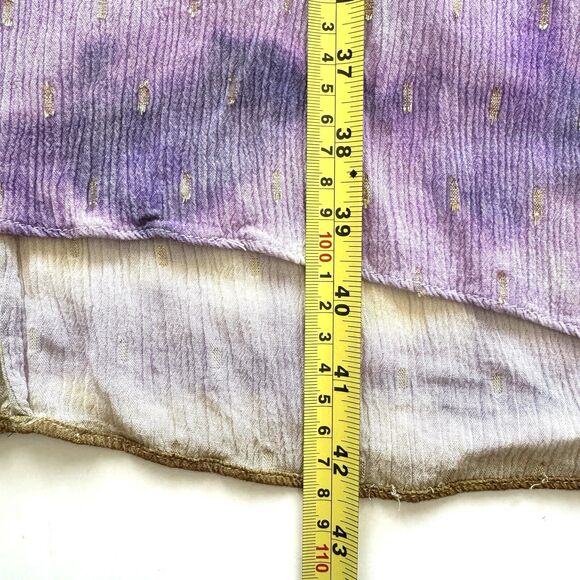 ZARA Women’s Multicolored Tie Dye Gold Dots Resort Dress FW23 7912/034 - Picture 6 of 11